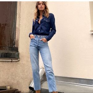 Denim Forum Arlo straight leg size 31